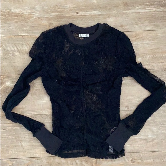 Free People Lace Top - Picture 1 of 2